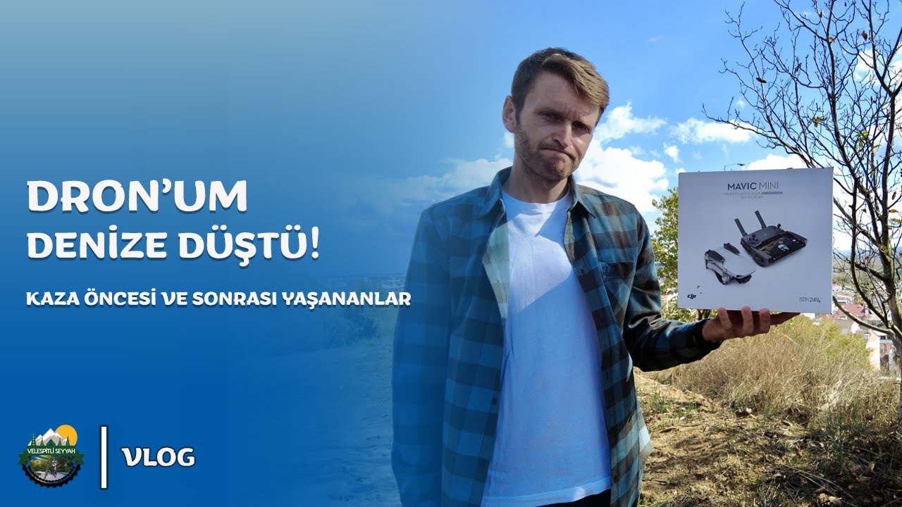 DJI Mavic Mini Denize Düştü!