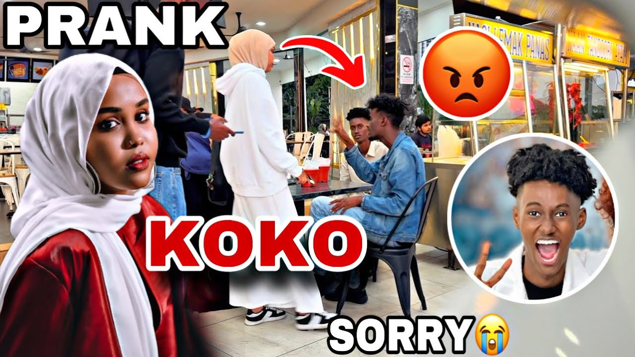 PRANK KII UGU XUMA KOKO SIDAN INAY UXANAQESO ISMALEHEN😡😭
