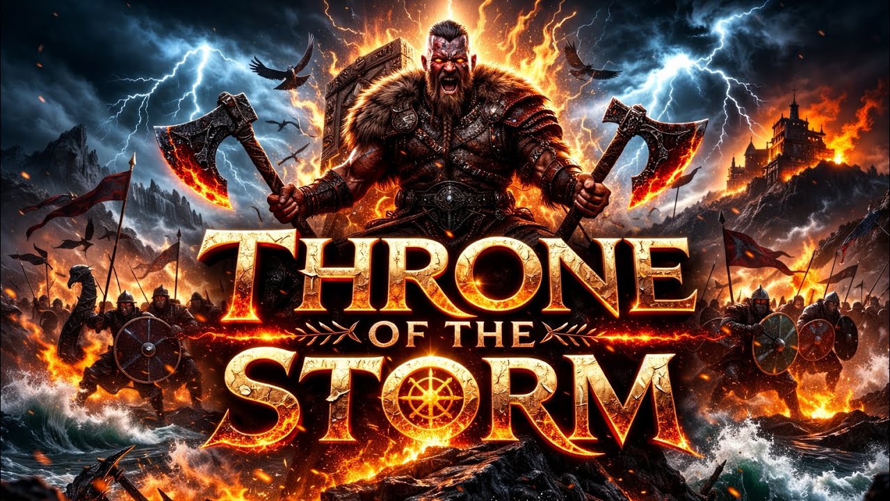 THRONE OF THE STORM ⚔️ | Aggressive Nordic Battle Music