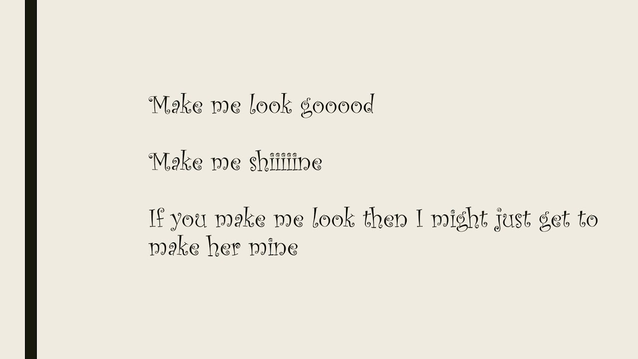 Make Me Look Good - Christmas Maximus - Full Lyrics