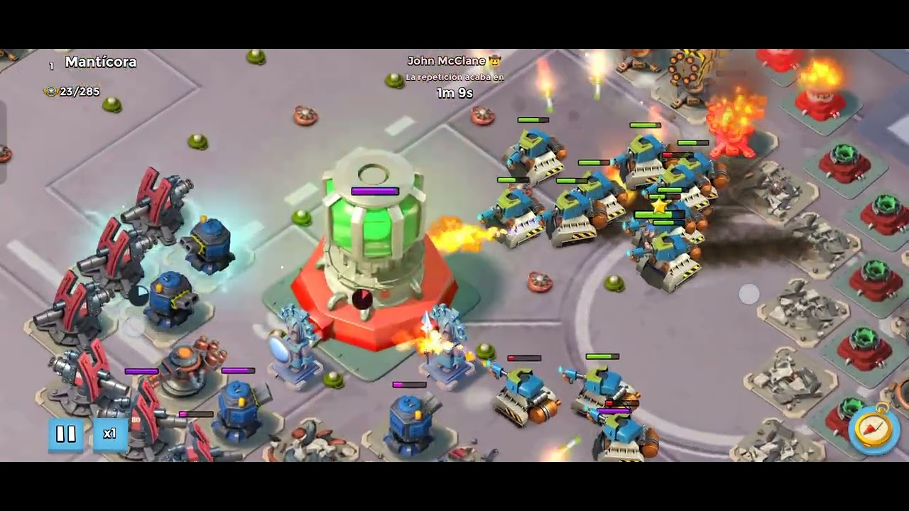 Manticura 1 hit | duplicidad [BOOM BEACH] 285 pts
