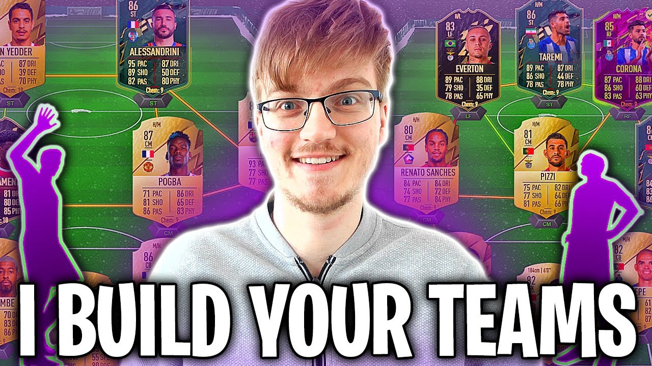 I BUILD YOUR TEAMS ON FIFA 22!! META 50K, 60K, 100K, 115K, 120K, 150K, 500K SQUAD BUILDERS! - #FUT22