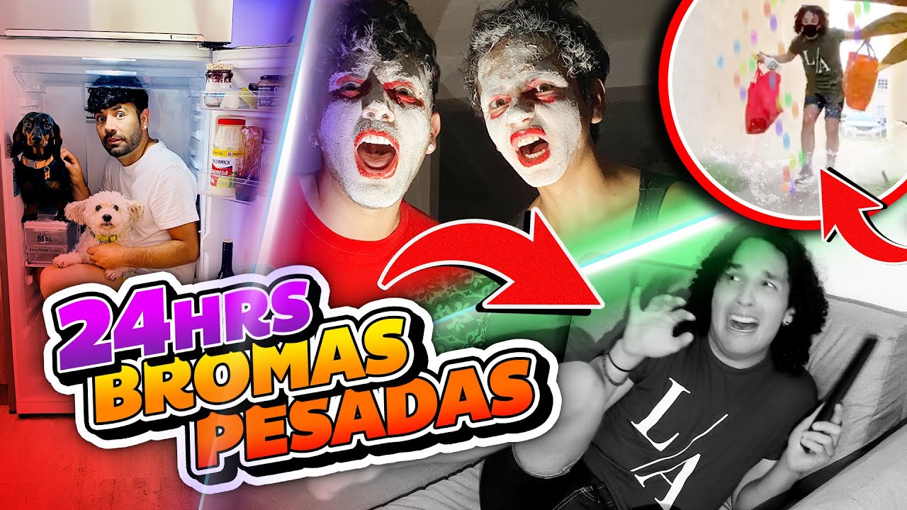 24 HORAS HACIENDO BROMAS PESADAS A JORGE ANZALDO