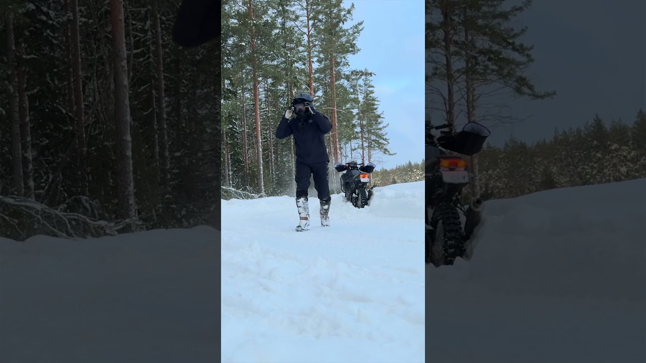 What Happens When You Take a 450MT IBEX Into Deep Snow 