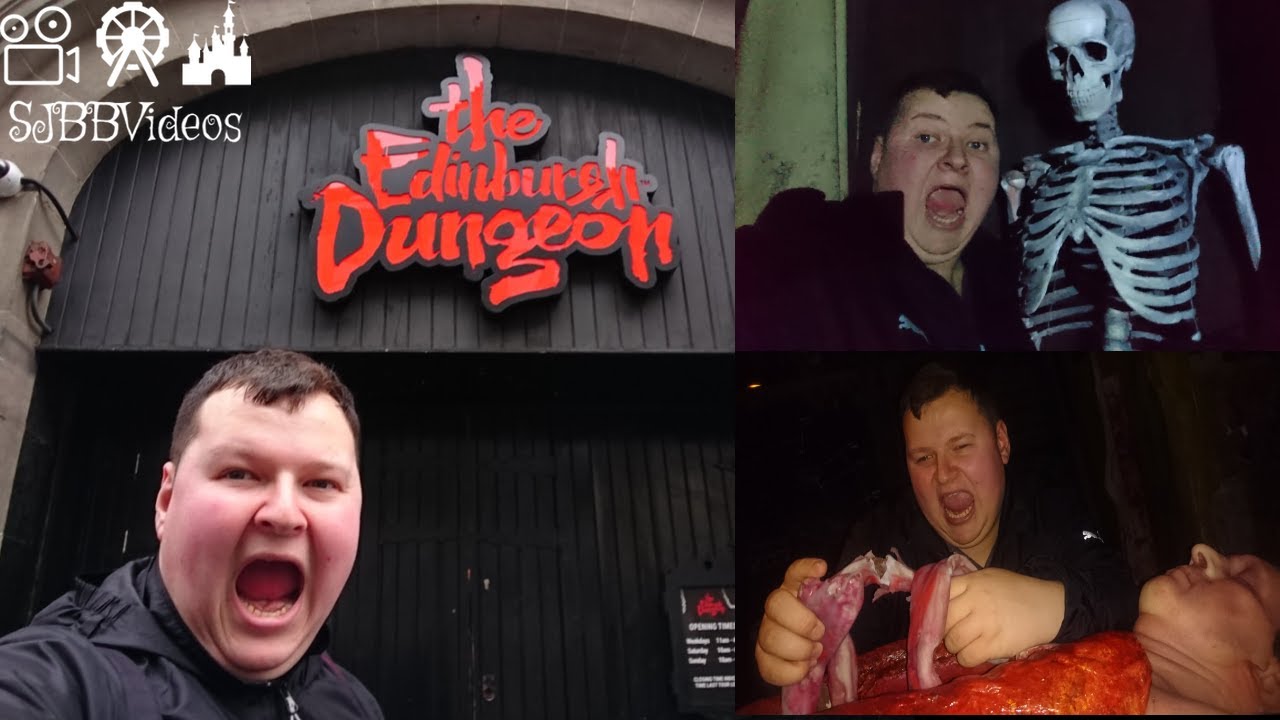 Edinburgh Dungeons VIP Behind The Scenes Tour - The Dungeons  - Merlin Entertainments - SJBBVideos