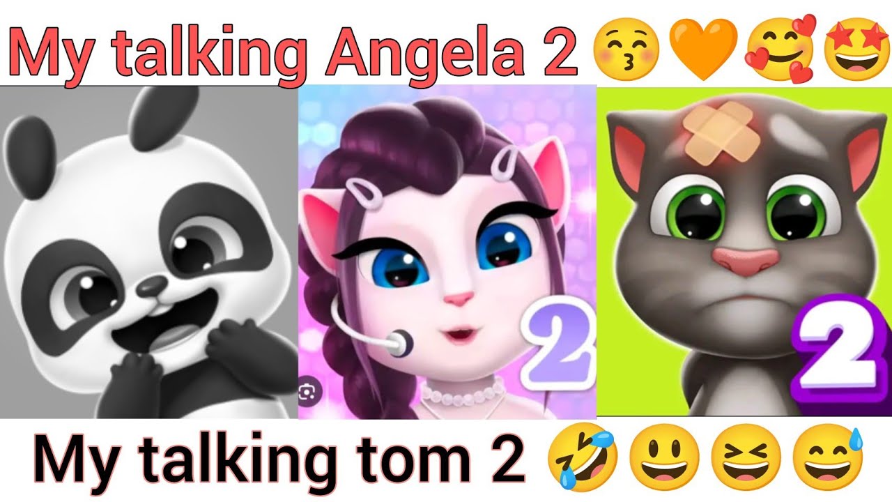 Tom 2 😚© Angela 2 😚© and vs pan in new version 