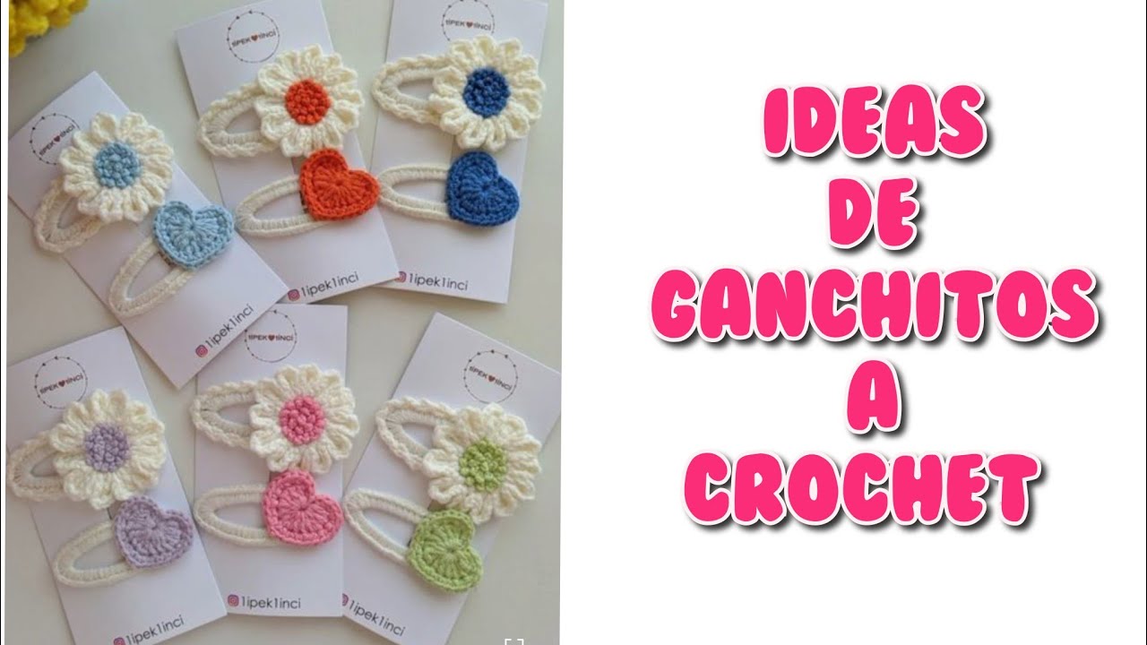 IDEAS DE GANCHITOS A CROCHET / FANNY CROCHET 
