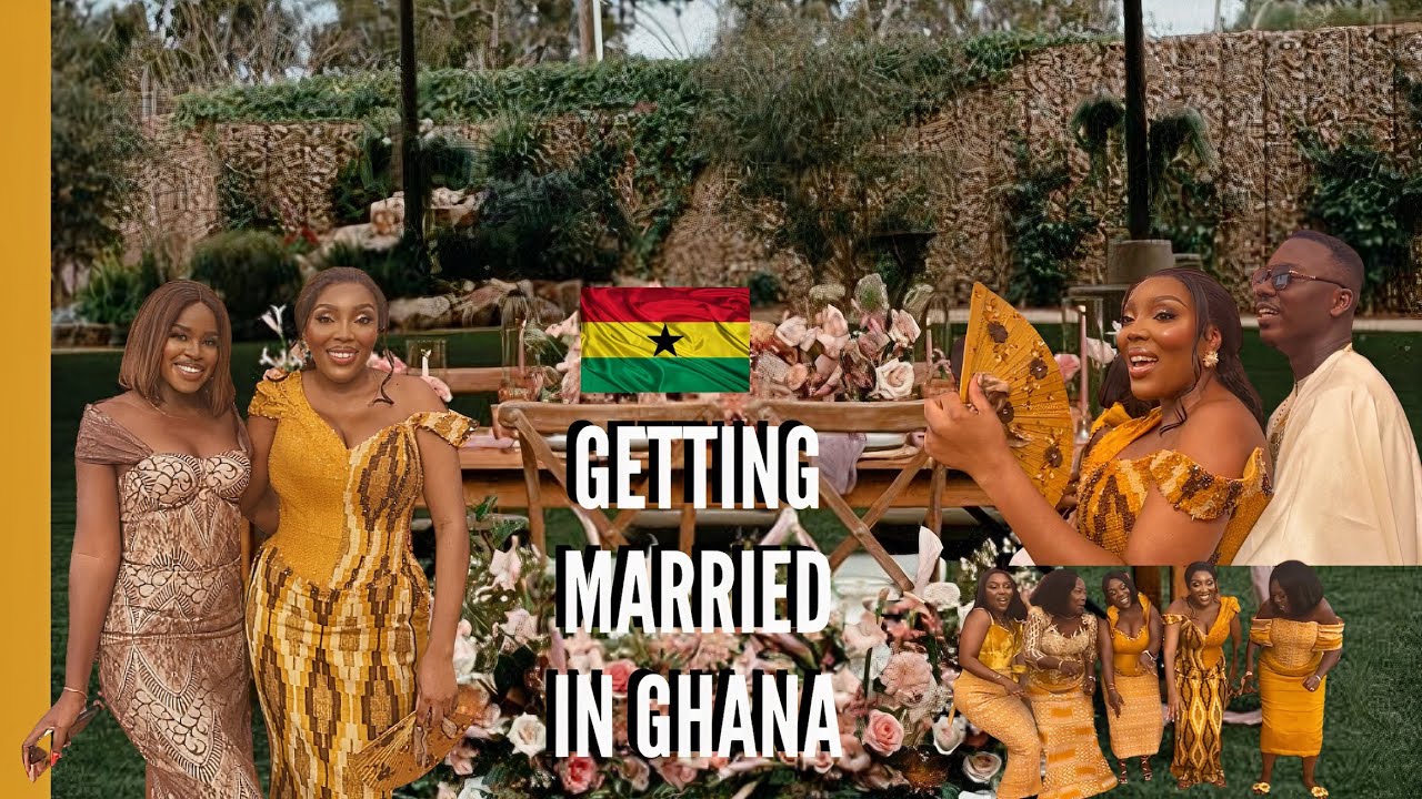 WHAT HAPPENS AT A GHANA WEDDING?  | COME WITH ME TO A BEAUTIFUL GHANAIAN WEDDING
