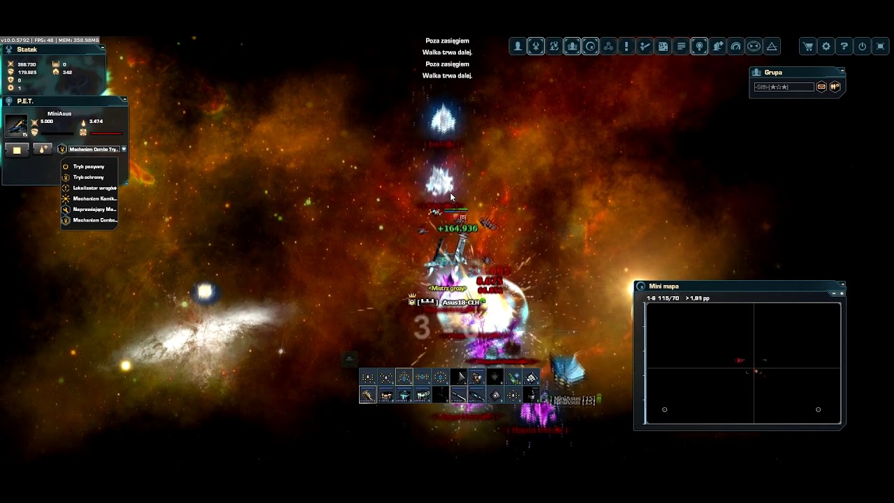 #57 DarkOrbit (PL2) - Walki na Mapach x-6 [REUPLOAD]