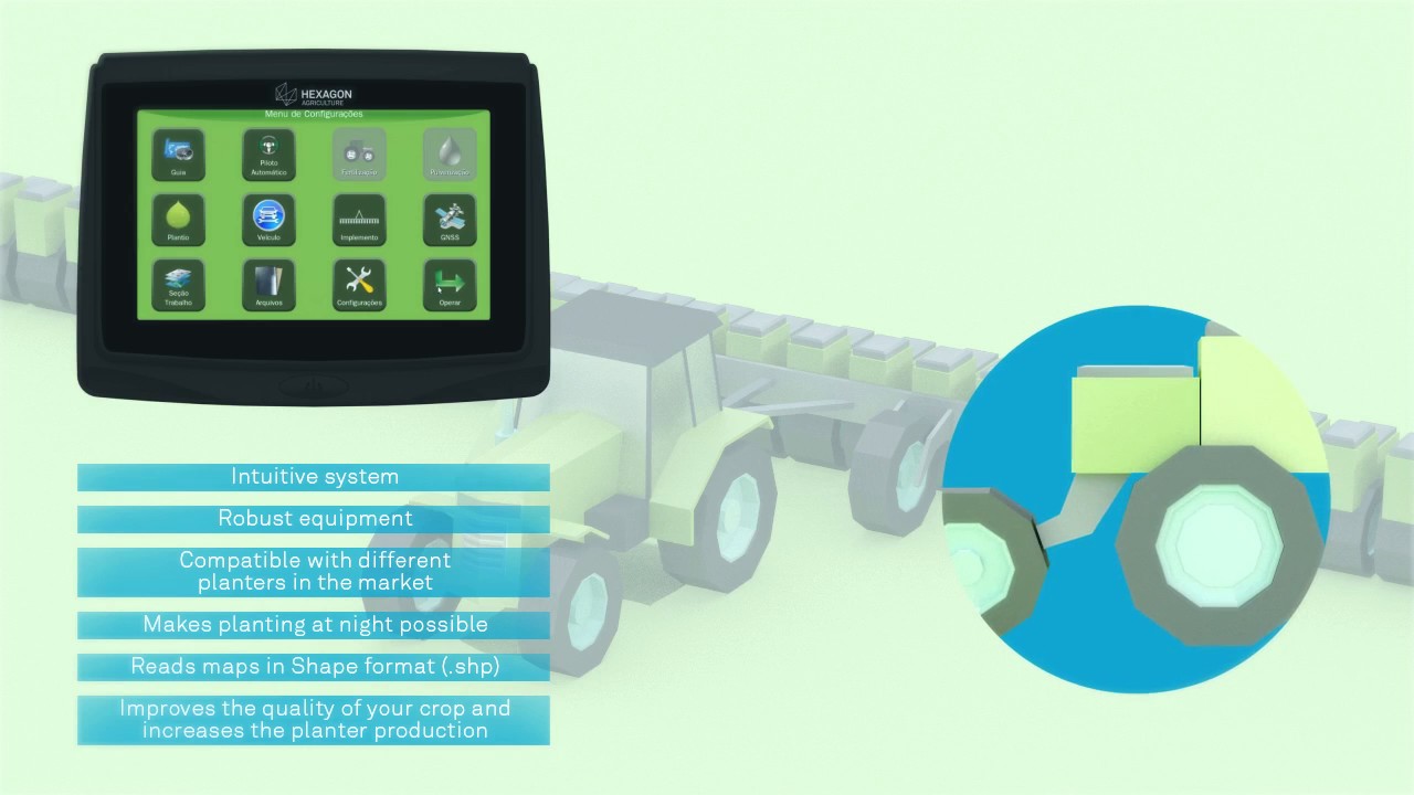 Hexagon Agriculture Ti5 ja Ti7 GPS seadmete seemne j&auml;lgimise funktsioonid t&auml;ppisk&uuml;lvikutele