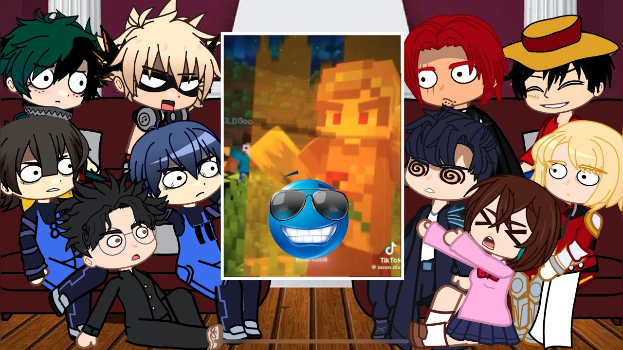 Anime Characters react to Incendius + HamoodeG || Gacha react 🇺🇸🇧🇷
