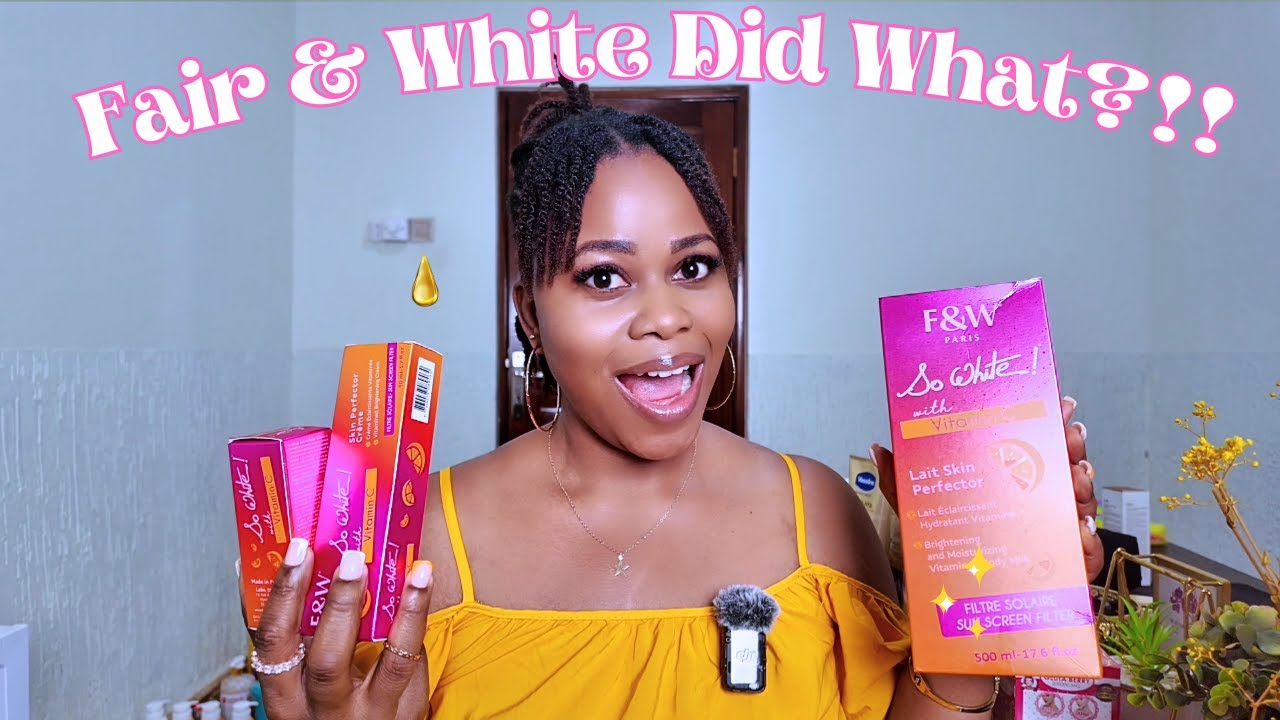 THE TRUTH About Fair & White So White Vitamin C Lotion. How To Properly Lighten Your Skin.