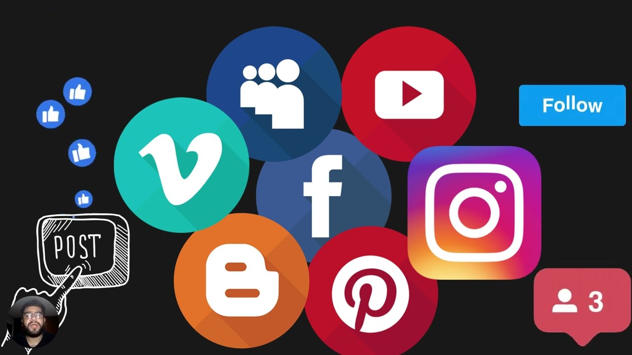 Social and digital media industry