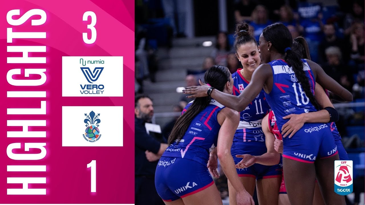 HIGHLIGHTS | Numia Vero Volley Milano vs Il Bisonte Firenze