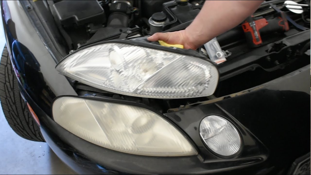SC400 HID Bulb Install and Headlamp Restore