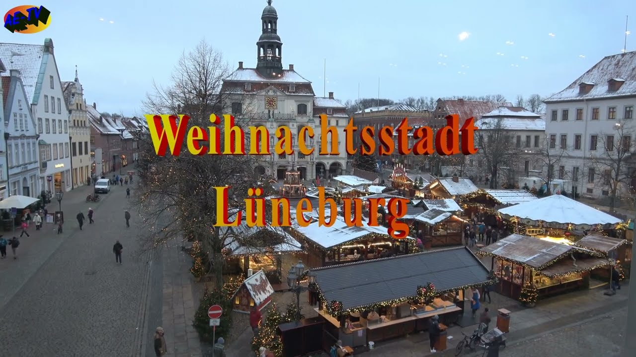Weihnachtsstadt Lüneburg mit Weihnachtsmarkt und Winterzauber