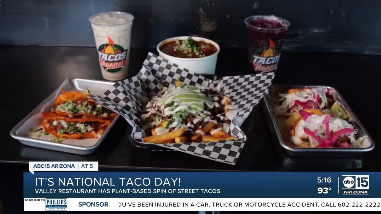 Tacos Veganos serving up flavorful vegan tacos in Phoenix