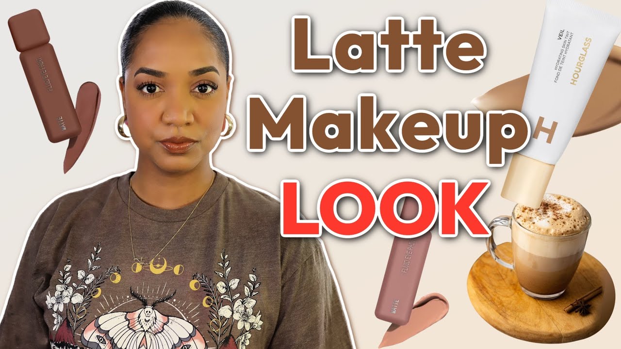 ☕  LATTE MAKEUP LOOK  ☕ BROWN & BRONZEY!!! *NEW* PRODUCTS!!!