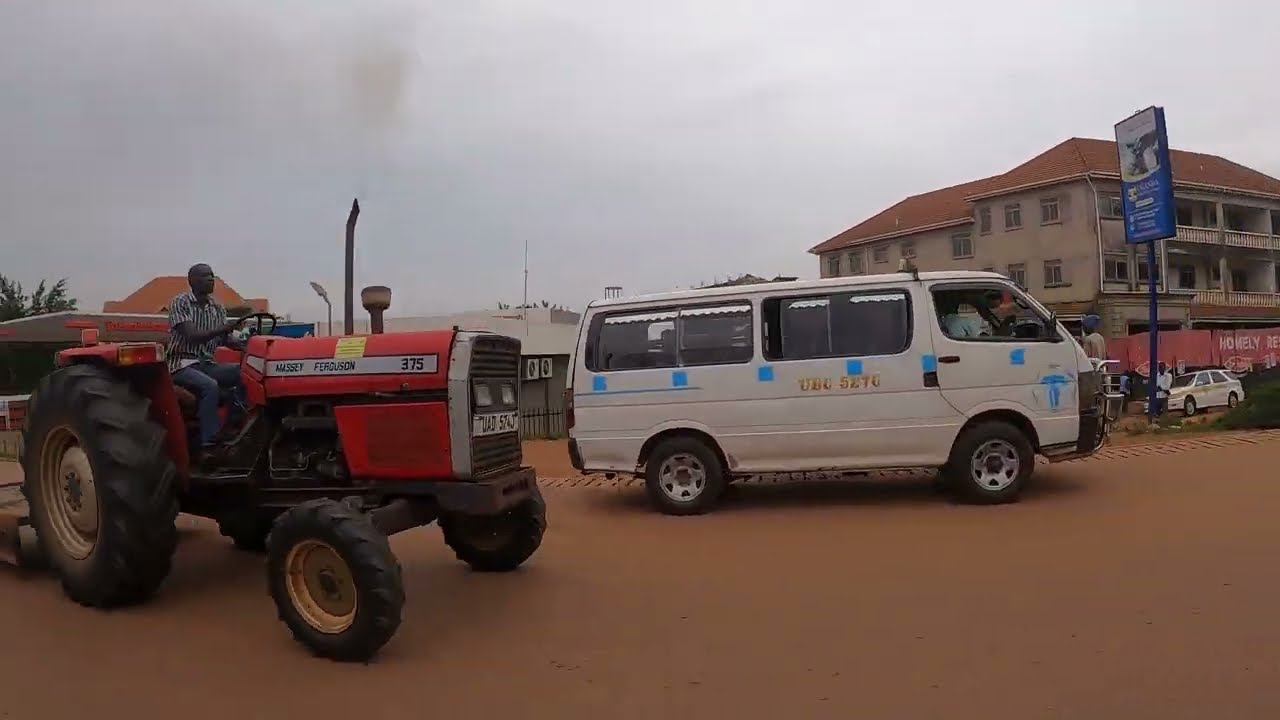 Entebbe Uganda East Africa - Victoria Mall and various things seen as a car passenger, February 2022