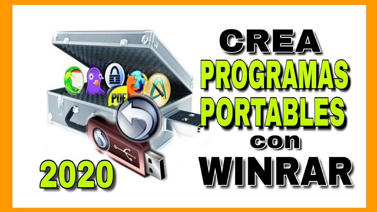 Como CREAR un PROGRAMA PORTABLE con WINRAR 2020