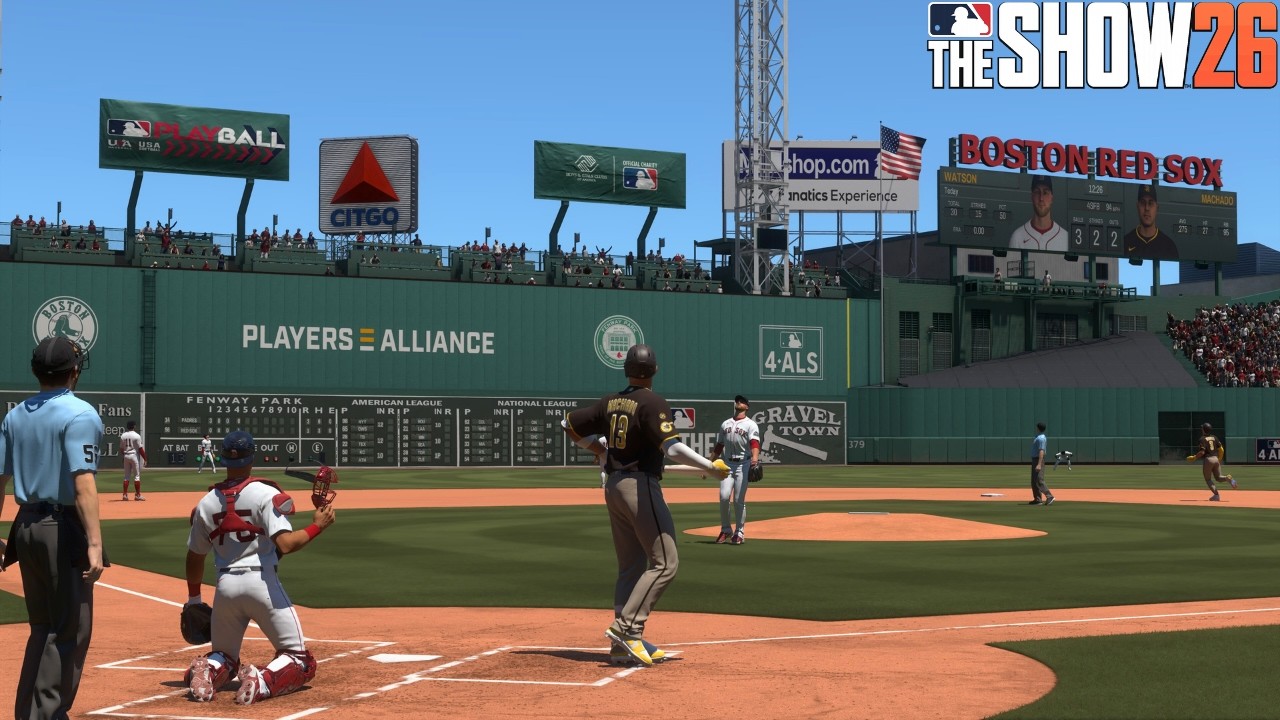 MLB The Show 26 Boston Red Sox vs San Diego Padres | JUGABILIDAD - PS5 4K