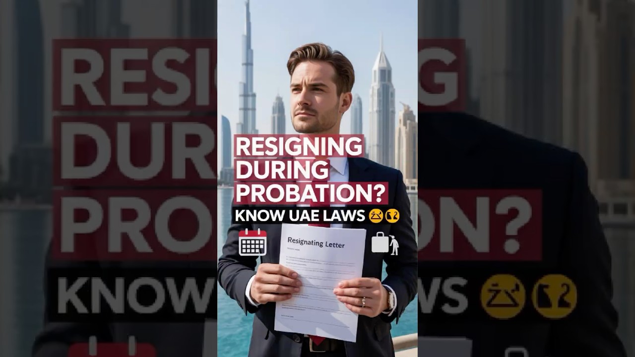 UAE Jobs: Resigning During Probation — What the Law Says