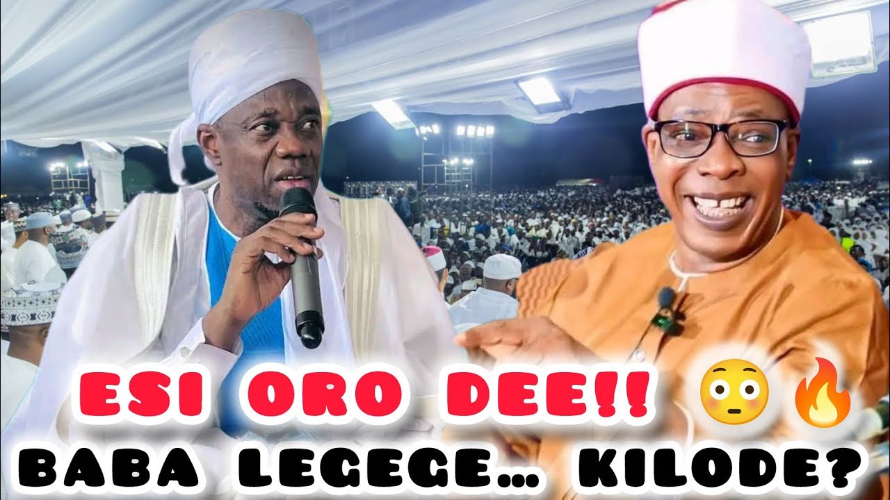 KOKORO ORO YI PO!&rdquo; 😳 | Mufti Ilorin Blasts Baba Legege Over Sheikh Almiskinubillahi Matter
