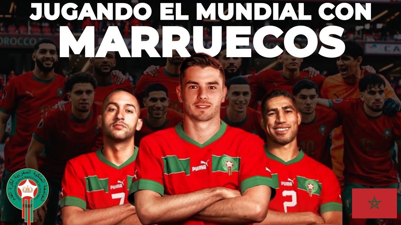 JUGANDO EL MUNDIAL CON MARRUECOS EN WORLD SOCCER CHAMPS Y FIFA - ¿LA SORPRESA DEL MUNDIAL?