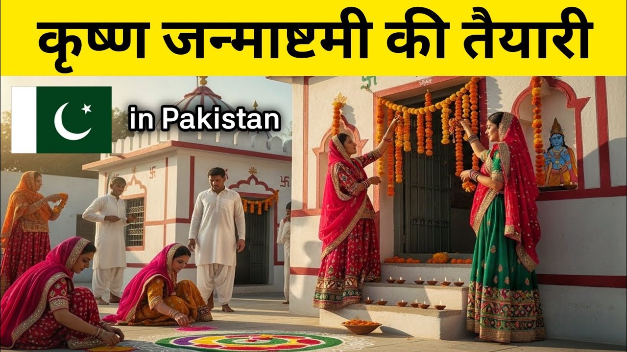 🇵🇰 Pakistani Hindus Are Excited For Krishna Janmashtami