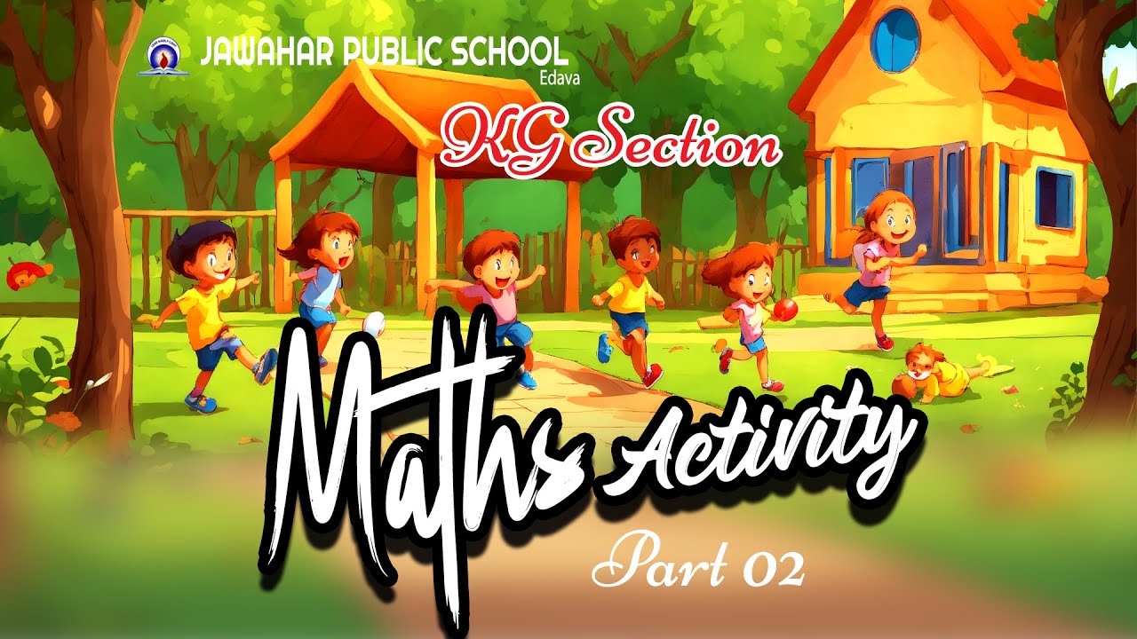 Maths Activity | Revision of Numbers Part 02 | KG Section | Jawahar Public School, Edava