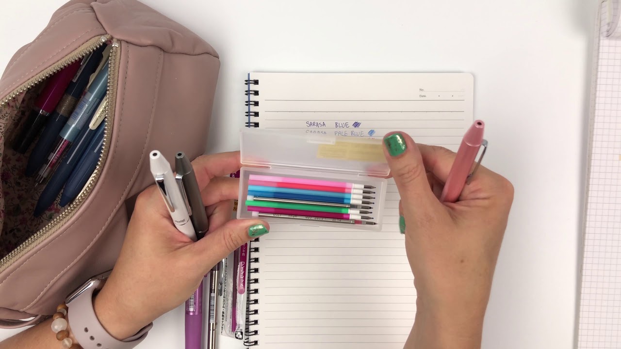 Current Five Favorite Gel Pens (and a way to win them all!)
