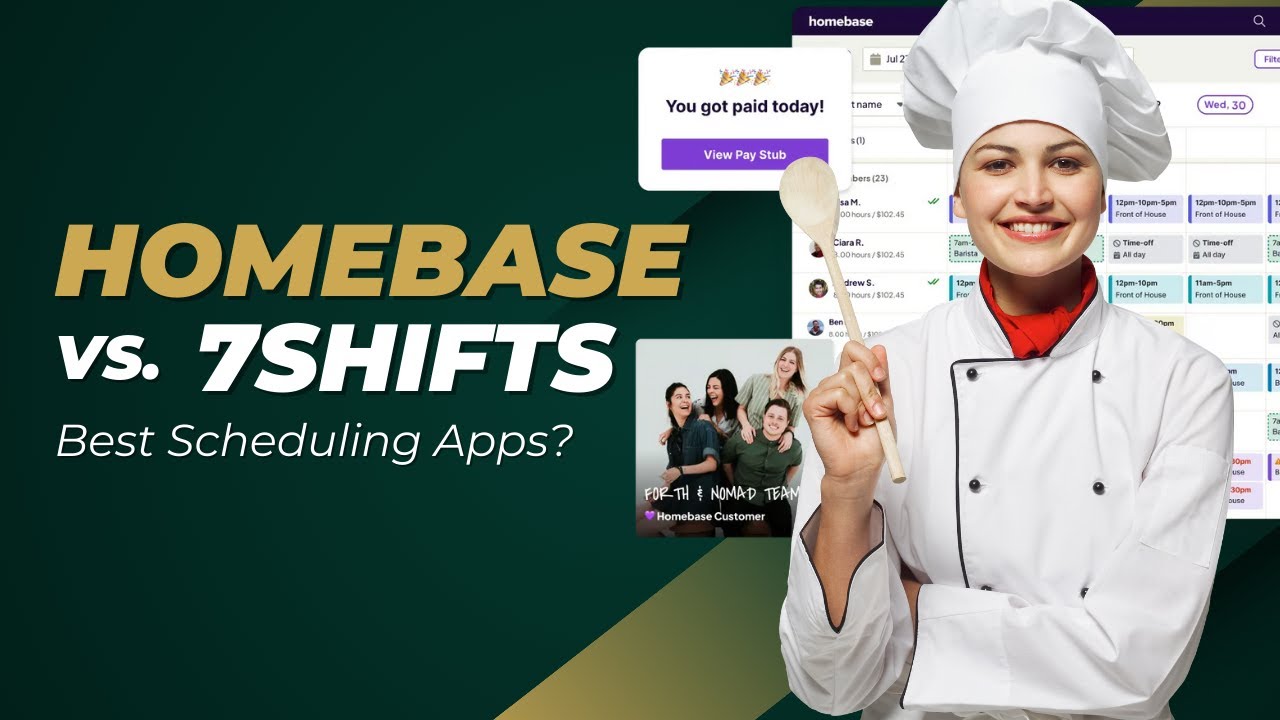 Homebase против 7shifts (2025) | Лучшие приложения для планирования?