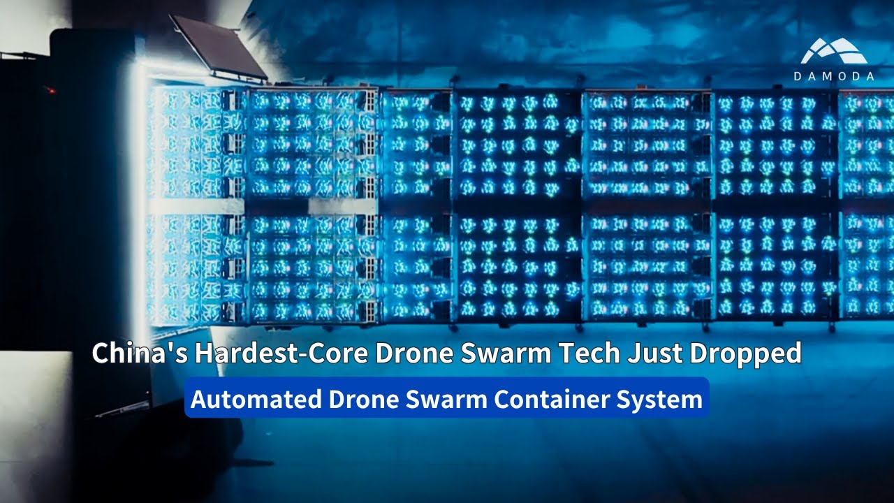 China just dropped a new level of drone swarm tech | One-click auto-deploy of thousands | by DAMODA