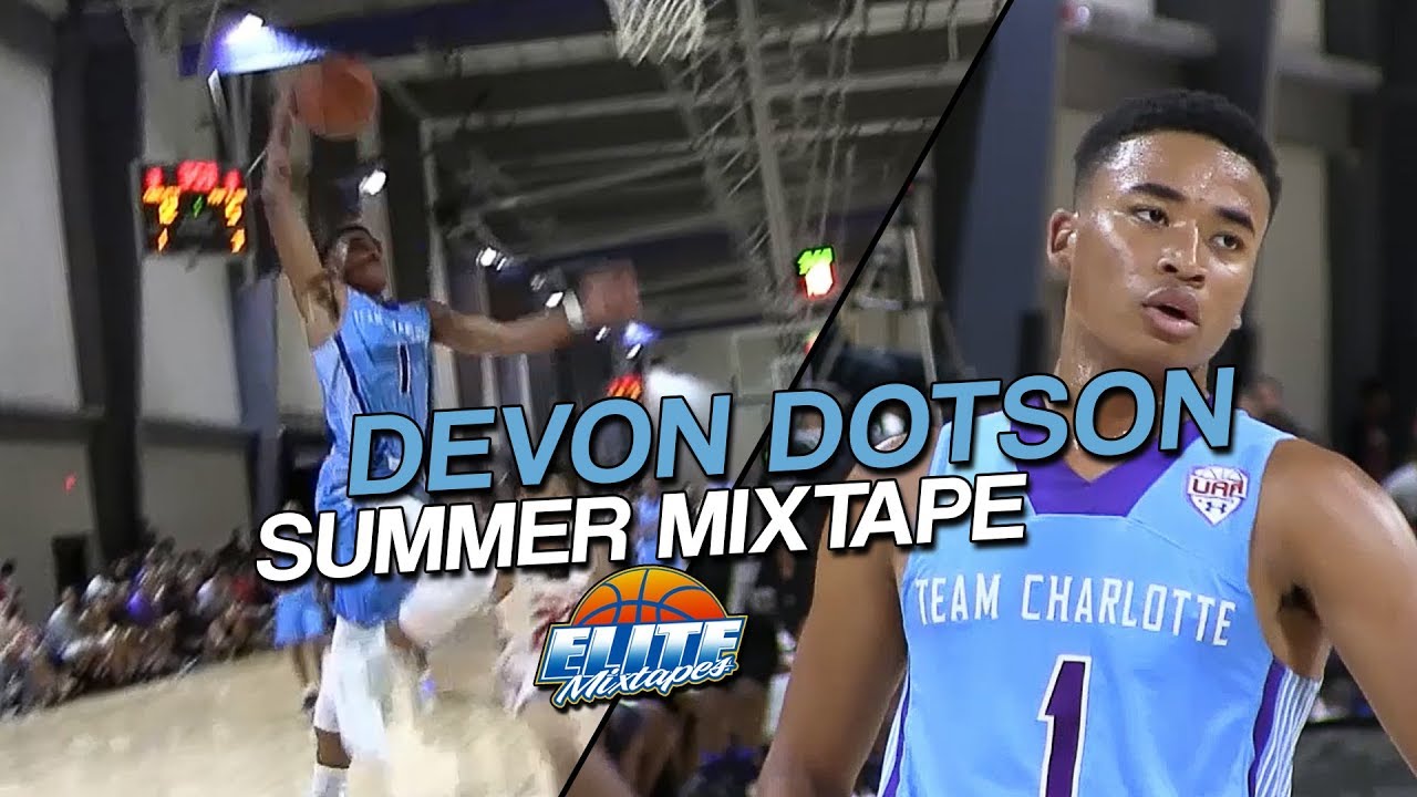 Devon Dotson CRAZY Summer Mixtape! BEST PG in 2018?