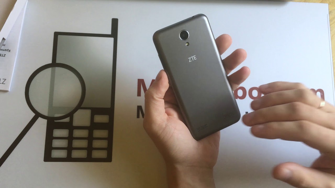 Распаковка ZTE Blade A520
