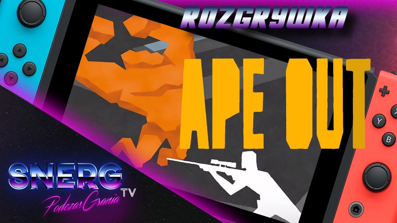 Ape Out [Switch] - SnergTV Podczast Grania | Wprowadzenie i pierwsze wrażenia.