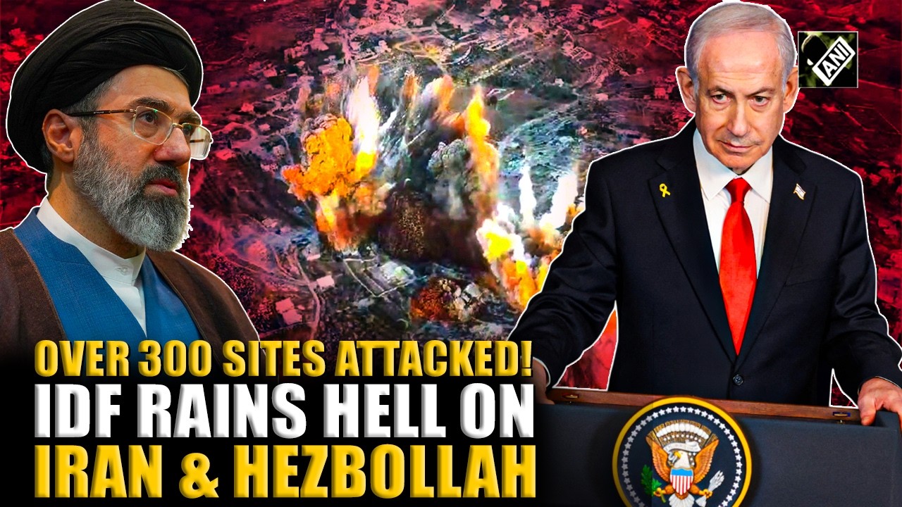 IDF hits 200 Iran&rsquo;s infra sites, 140 Hezbollah targets in massive military strike amid West Asia war