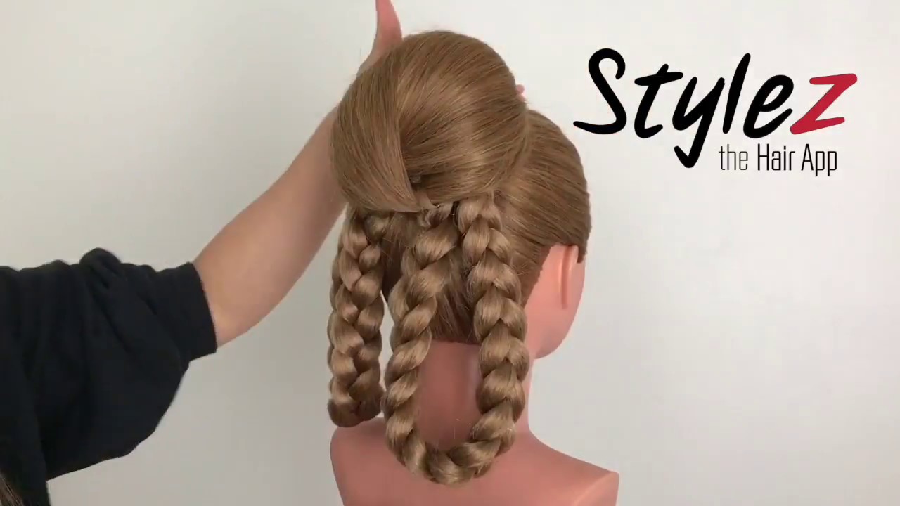 Princess Leia Hair tutorial - Star Wars
