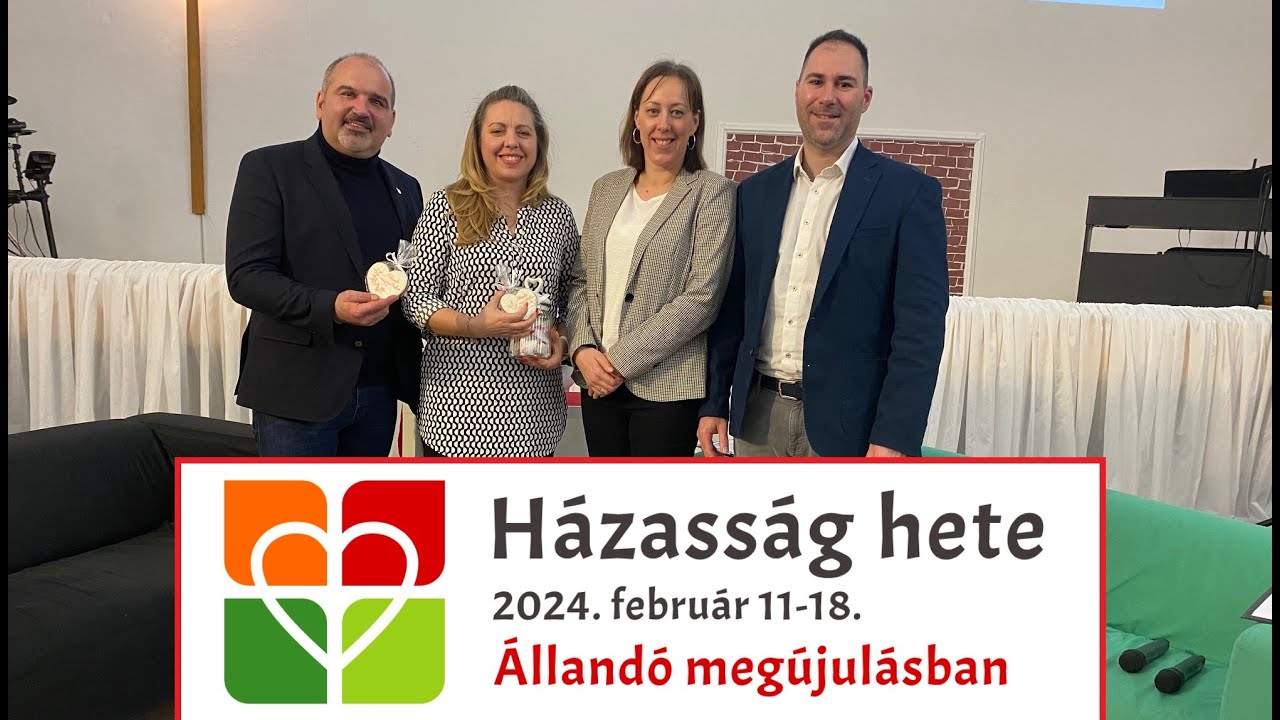 Dr.  Szilágyi Béla és Lilla  -  Házasság hete Győr