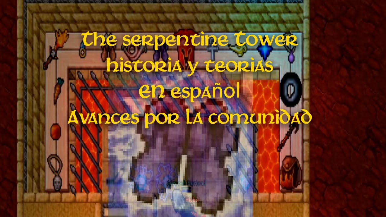SERPENTINE TOWER |MISTERIOS TIBIA| EN ESPAÑOL!!| HISTORIA Y TEORIAS| THE SERPENTINE TOWER QUEST