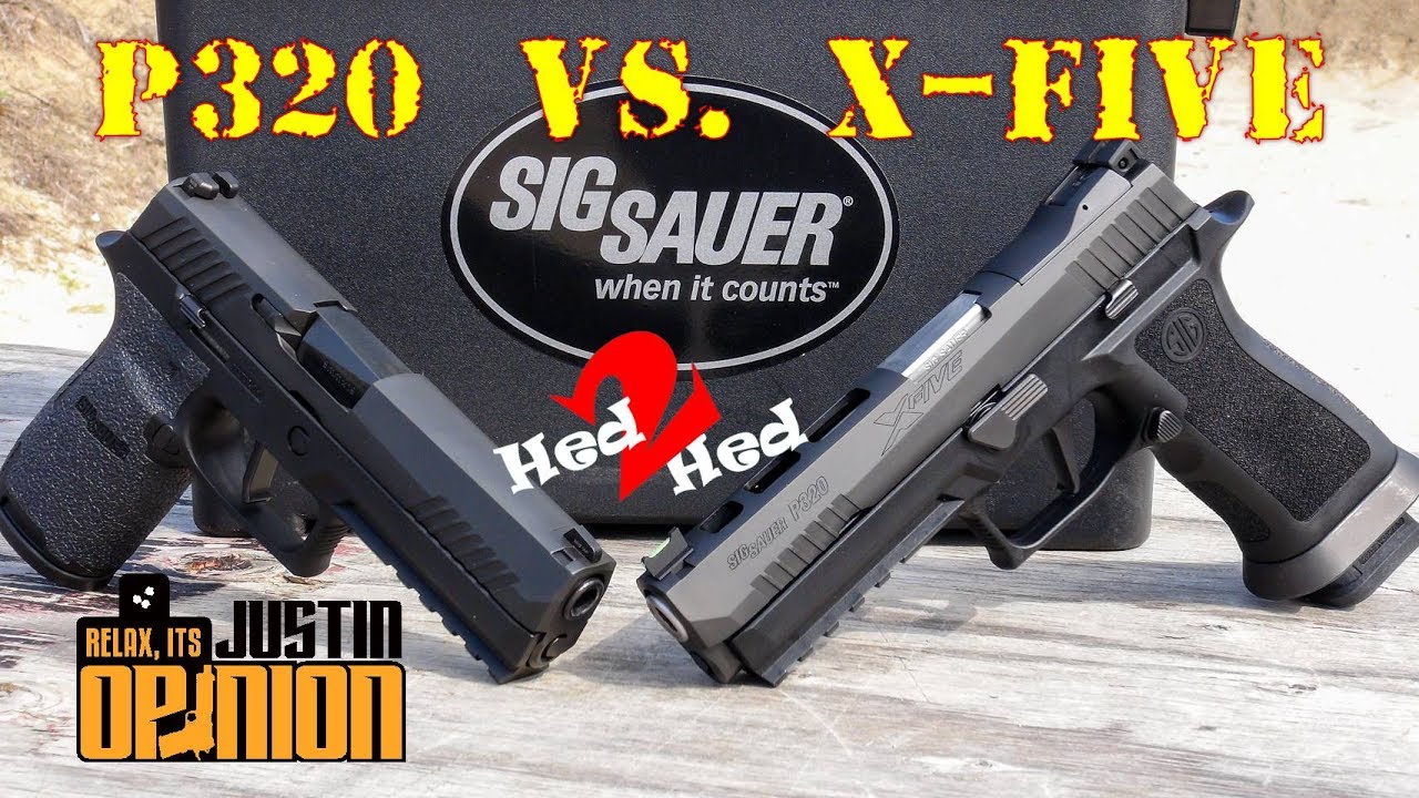SIG Sauer's New X-Five vs. P320