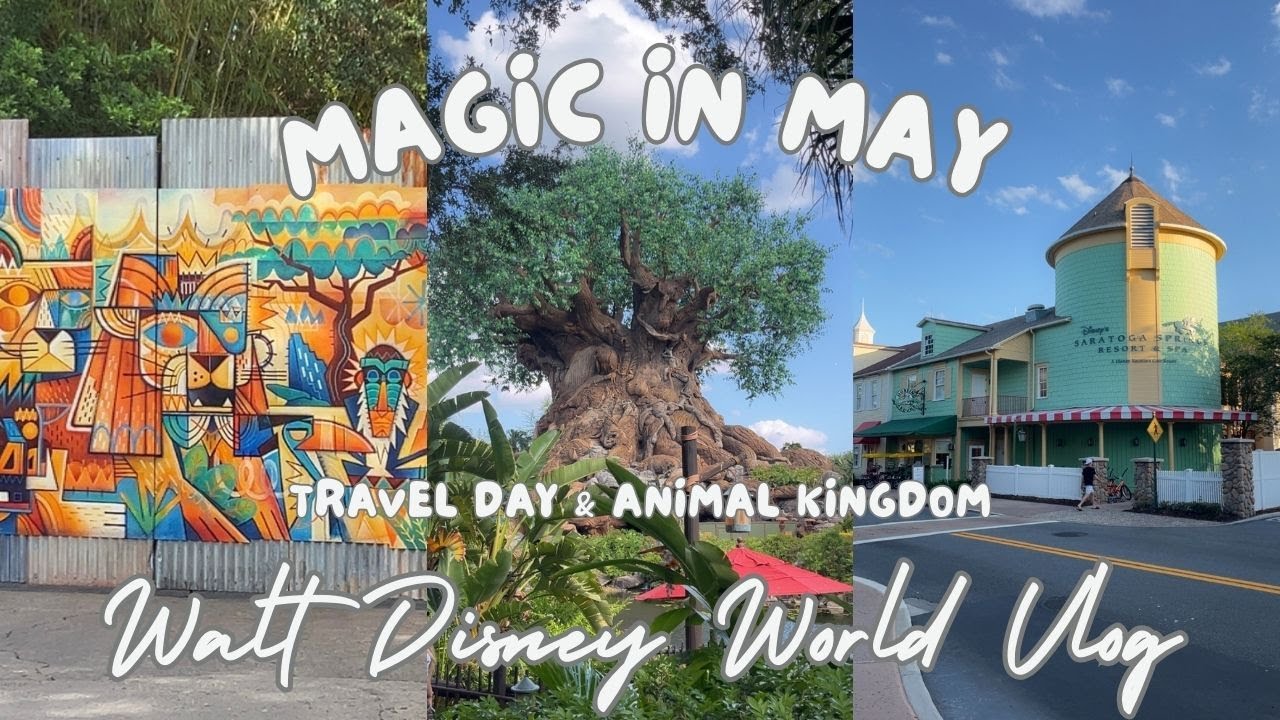 Walt Disney World Vlog | Magic In May: Travel Day & Animal Kingdom