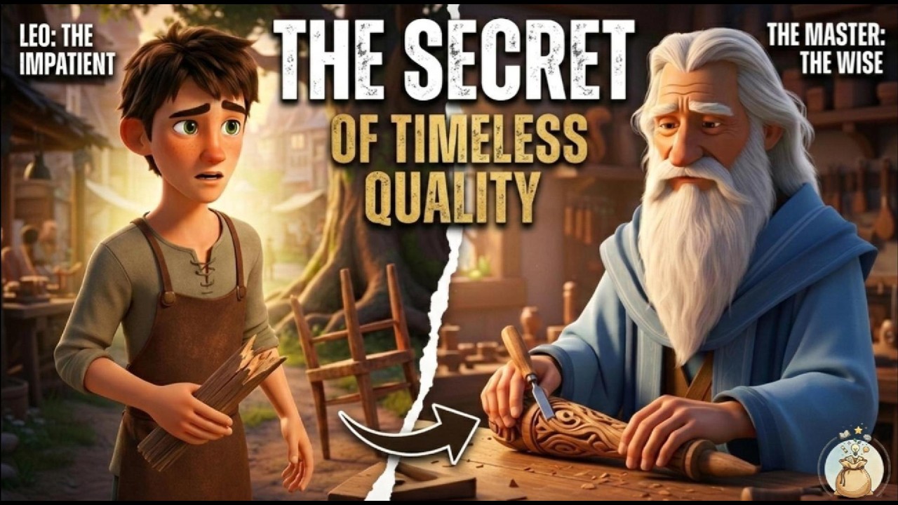 The Master Carpenter's Secret | A Story About Patience and Quality (B1-B2)