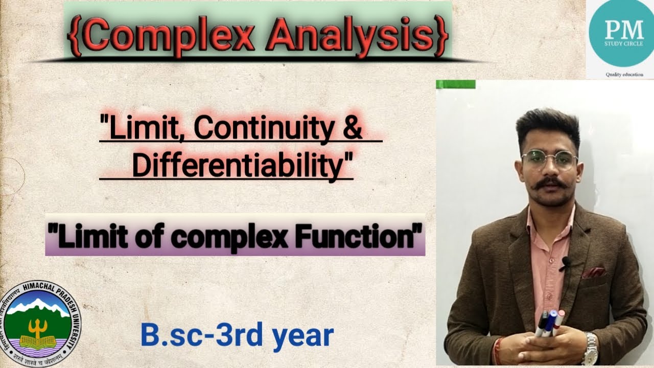 Limit of complex function/complex Analysis 🎯/limit, continuty & differentiability 👍