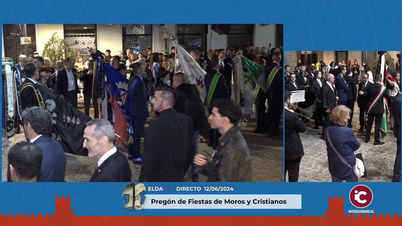 DIRECTO #ELDA: Pregón Fiestas de Moros y Cristianos