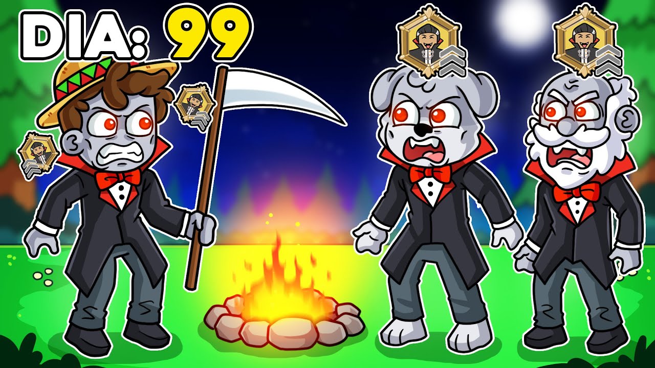 ¡Nos CONVERTIMOS en VAMPIROS de 99 NOCHES! 💀🧛🏻🦌 SILVIOGAMER en 99 Noches en el Bosque