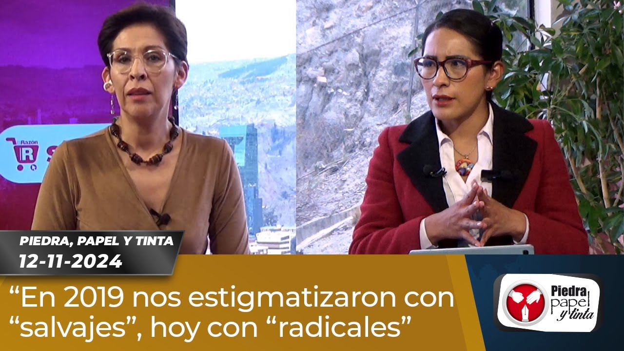 La exministra Wilma Alanoca recuerda los hechos de 2019 que llevaron a la autoproclamación de Áñez