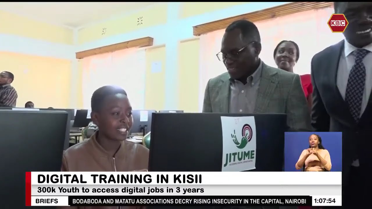 Jitume Digital Hub benefits youths in Kisii