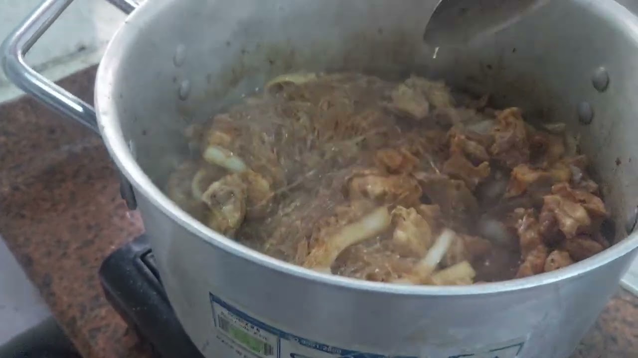 Cooking Samoan Chop Suey with turkey tail 😋 👌 😍 🙌