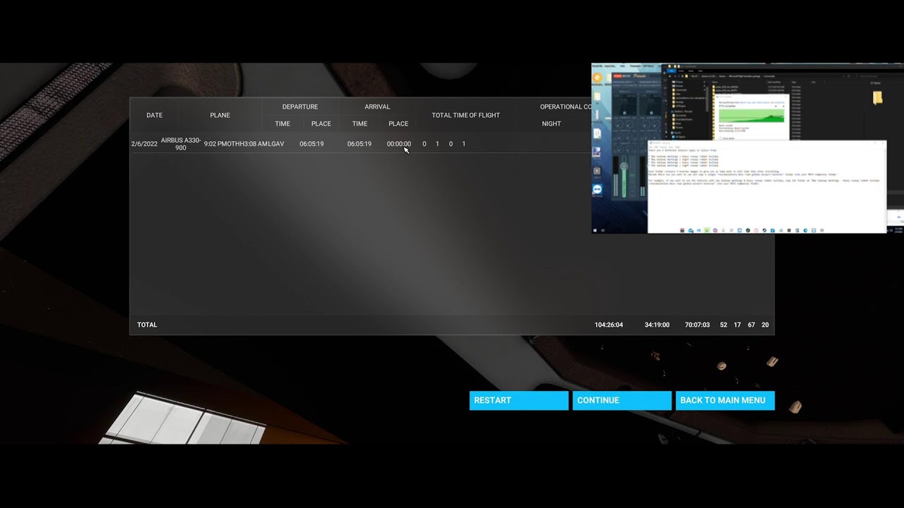 MSFS | DUBAI to DOHA | Dubai Enhanced Night lights and City Pack